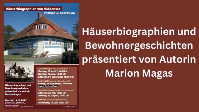 Marion Magas Lesung mit Bildershow