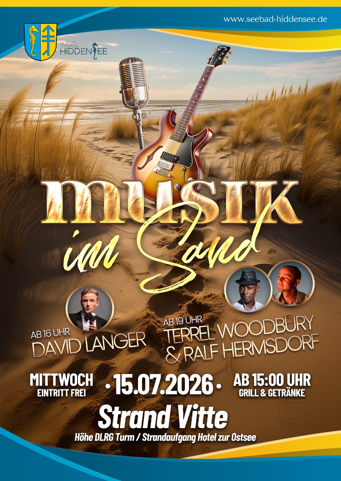 Musik im Sand