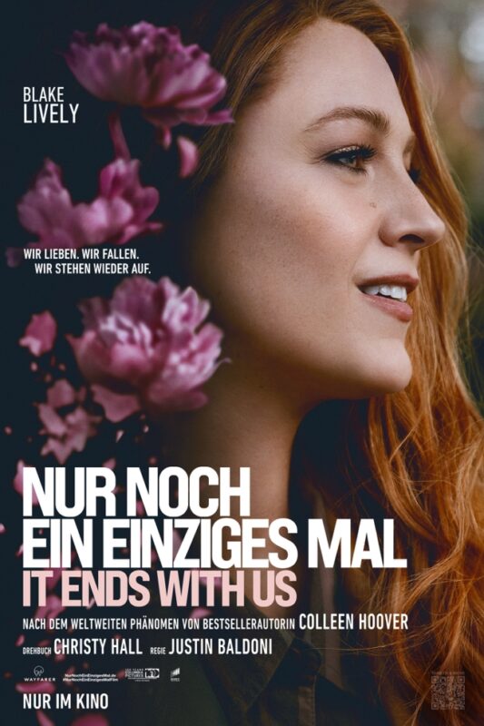 Filmvorführung: NUR NOCH EIN EINZIGES MAL - IT ENDS WITH US