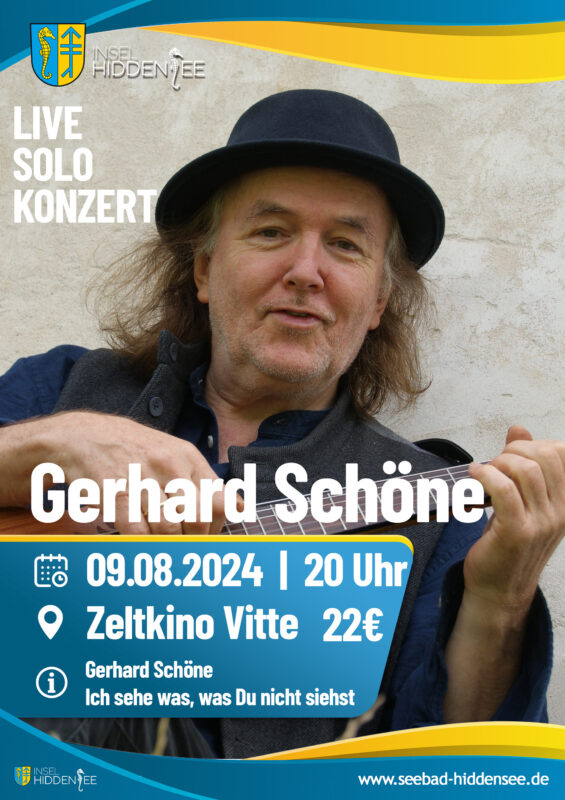 Gerhard Schöne - Solo Konzert - Ich sehe was, was Du nicht siehst