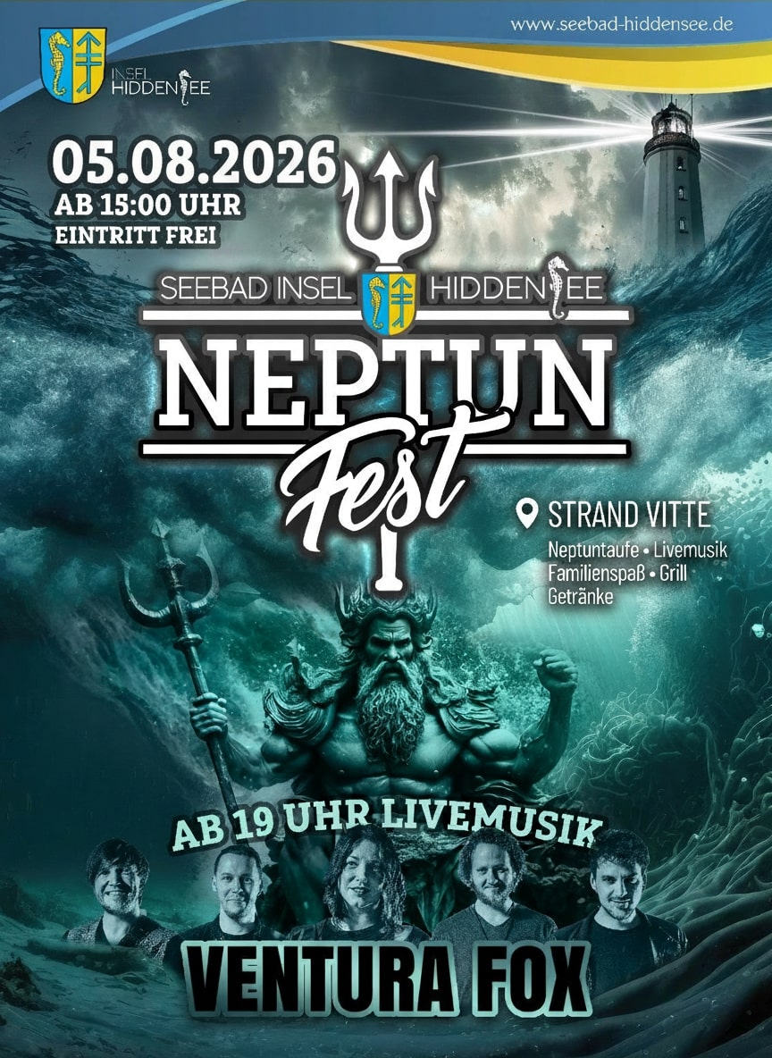 Neptunfest am Strand Vitte