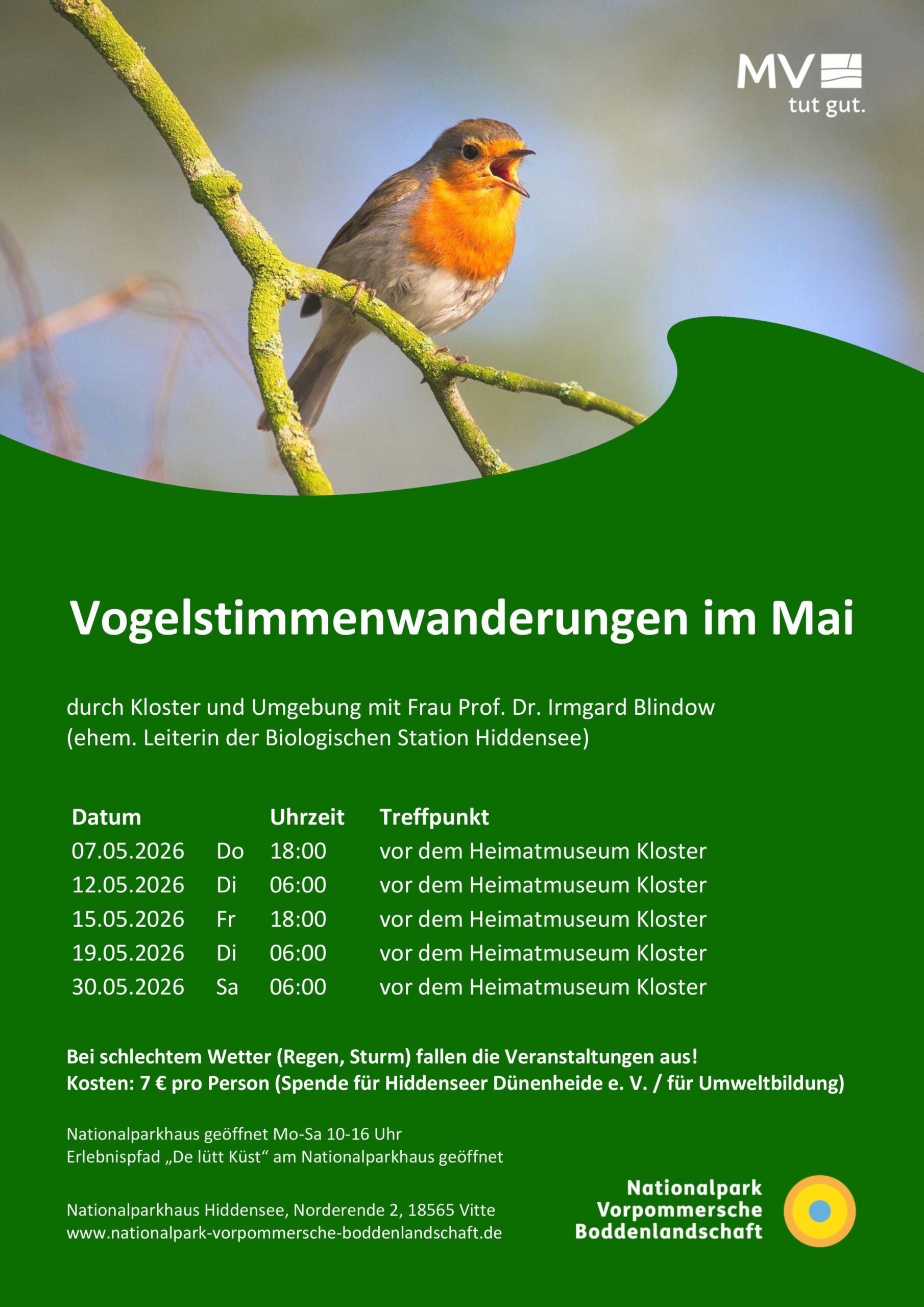 Vogelstimmenwanderung