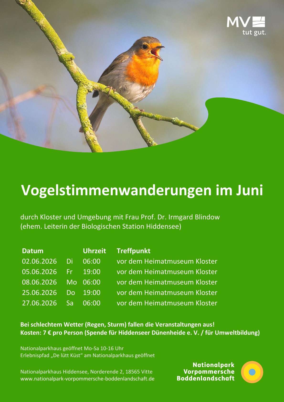 Vogelstimmenwanderung