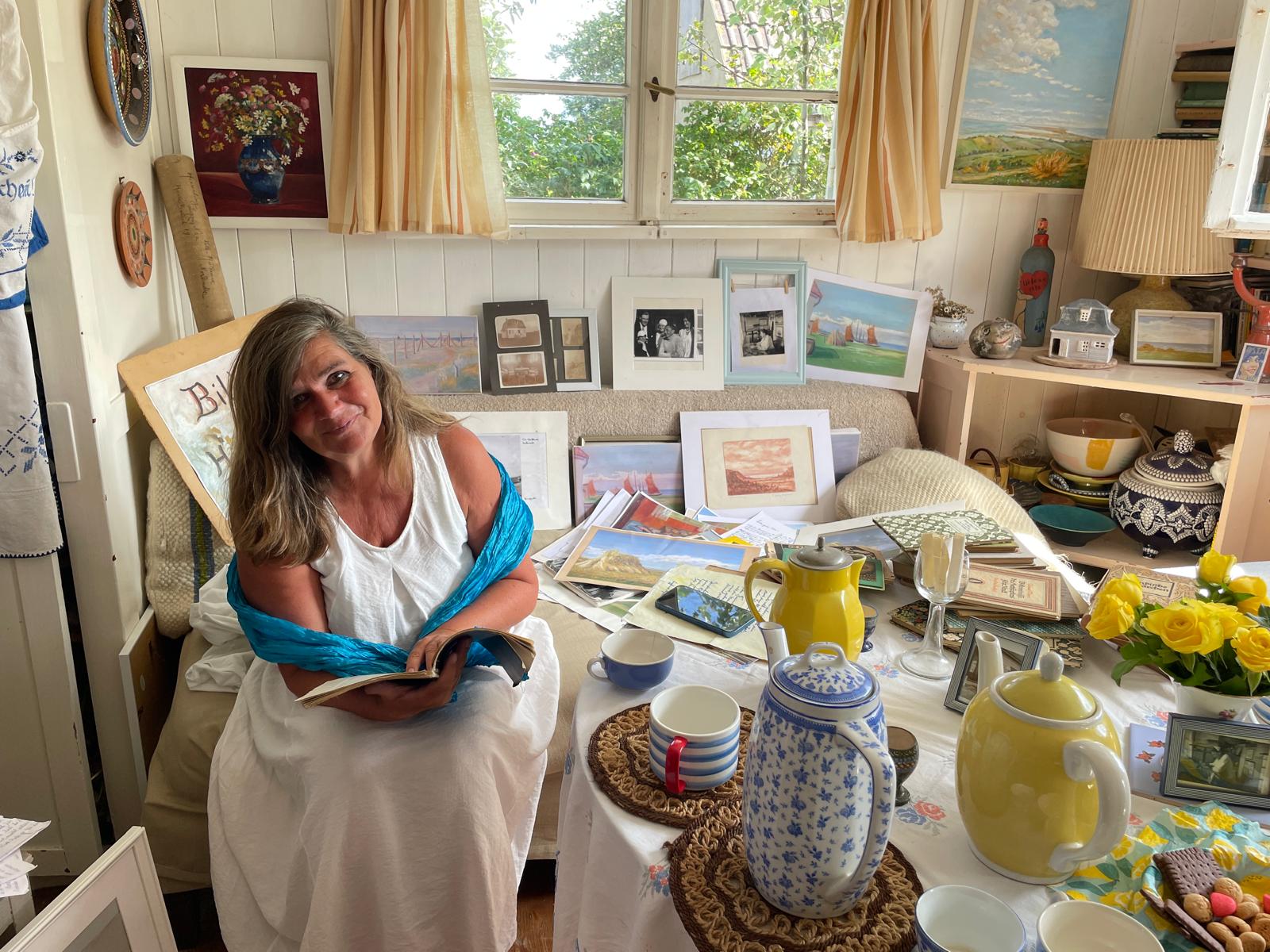 Hauslesung und Bilderführung mit Ute Fritsch: “Das Blaue Strandhaus - Kleinod und Künstlertreff der 30er Jahre”