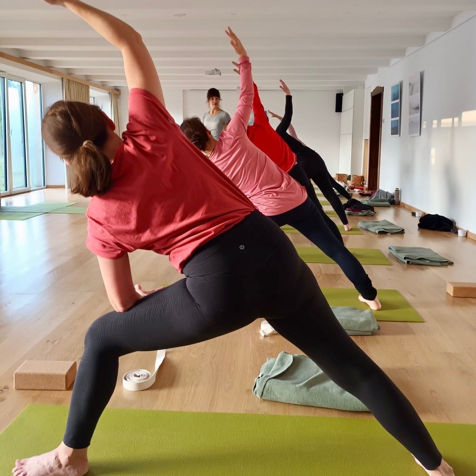 Yoga im Strandhotel mit Steffi