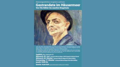 Lesung mit Heidi Zengerle, Michael Schenk & Marion Magas - Gestrandete im Häusermeer. Von Tilo Köhler bis Joachim Ringelnatz