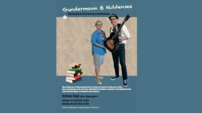 Konzertlesung mit Marion Magas & Henry Mertens Musikalisch-literarische Fundstücke – Gundermann & Hiddensee