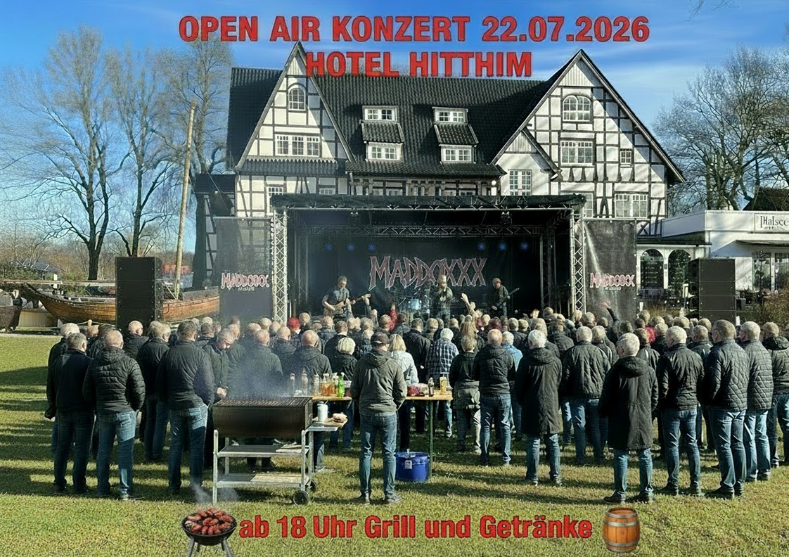 Liveband MadDoxxx: Die ultimative Zeitreise ins 80er Rock & Pop-Universum - OpenAir am Hotel Hitthim (Kloster)