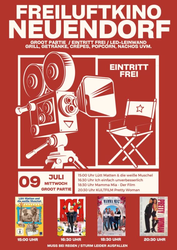 Freiluftkino Neuendorf - Eintritt frei