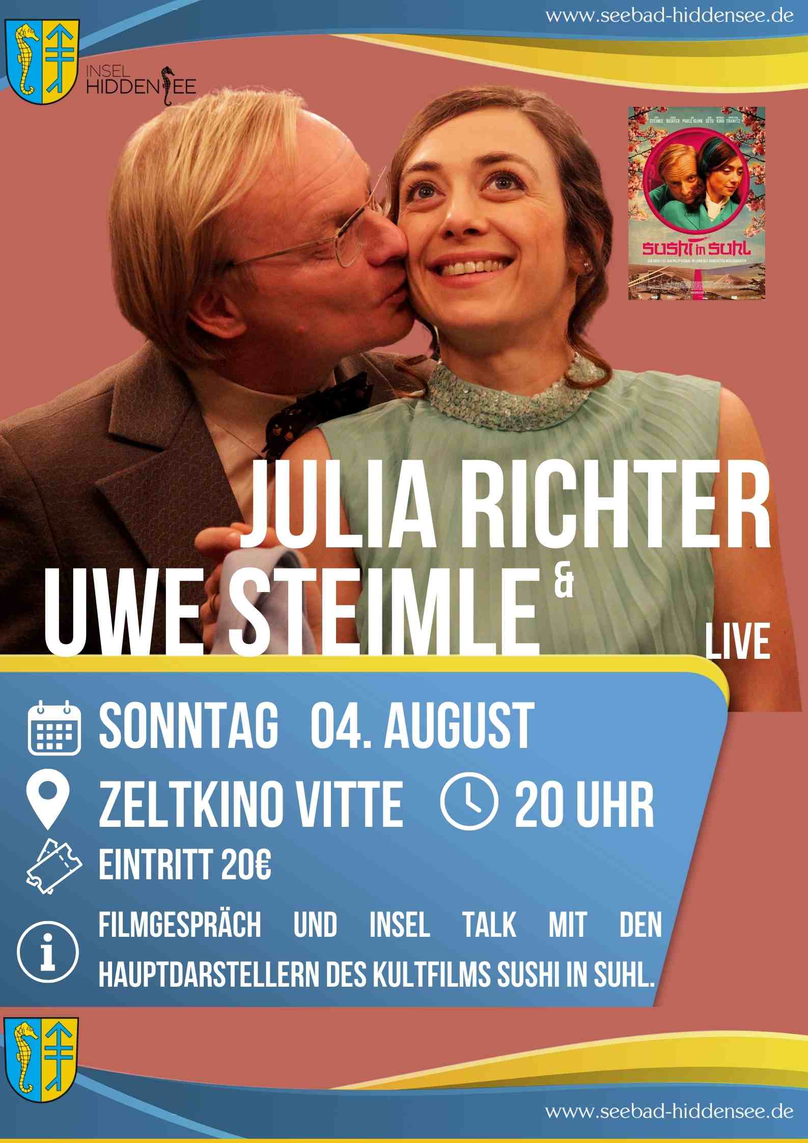 Julia Richter & Uwe Steimle - Filmgespräch & Inseltalk