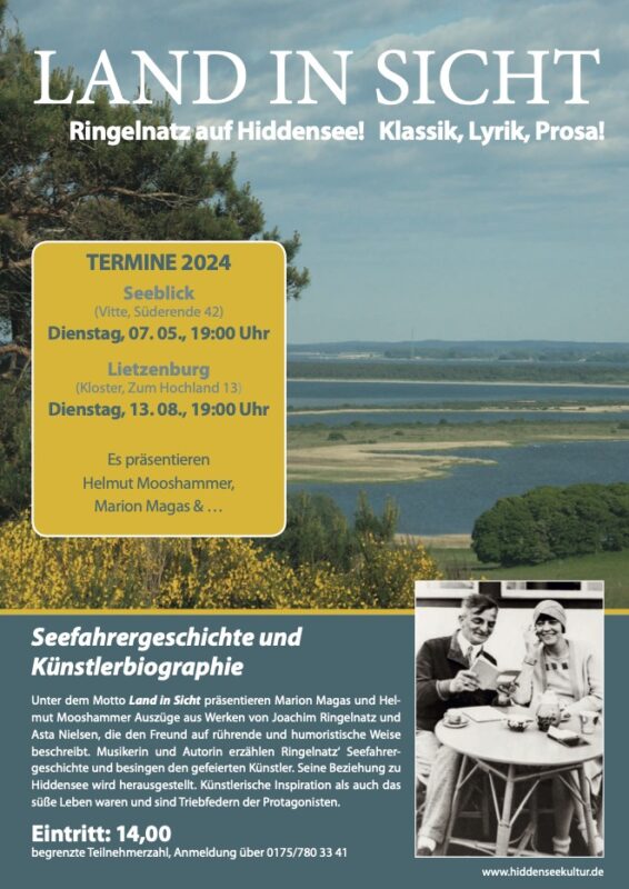 Seefahrergeschichte & Künstlerbiographie mit Helmut Mooshammer & Marion Magas