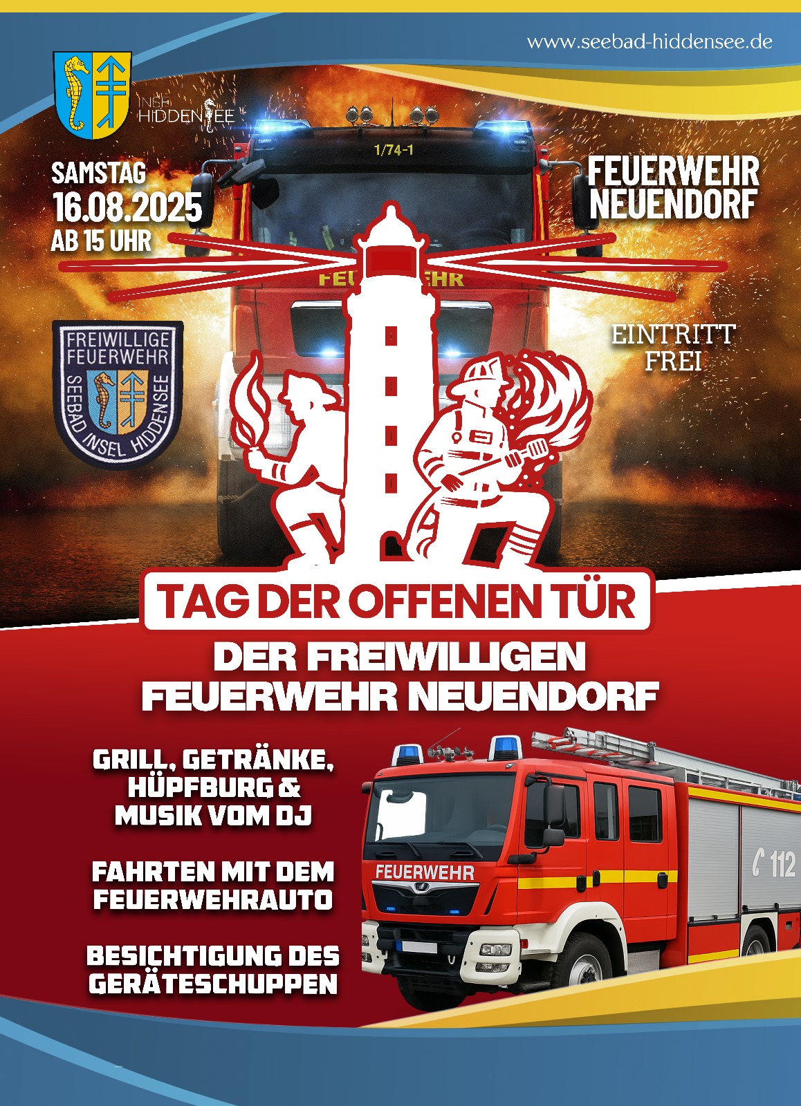 Tag der offenen Tür - Freiwillige Feuerwehr Neuendorf