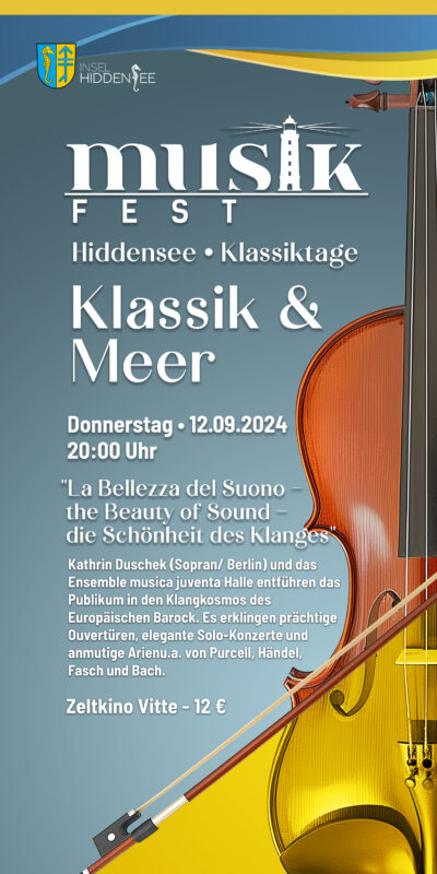 Musikfest Hiddensee 2024 - Klassik & Meer 