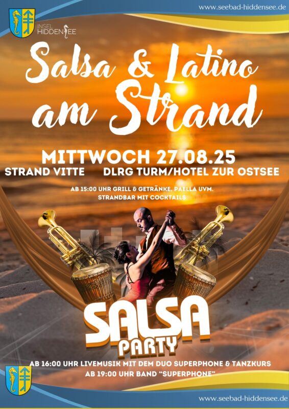 Salsa Nacht am Ostseestrand - VAMOS A LA PLAYA!!!