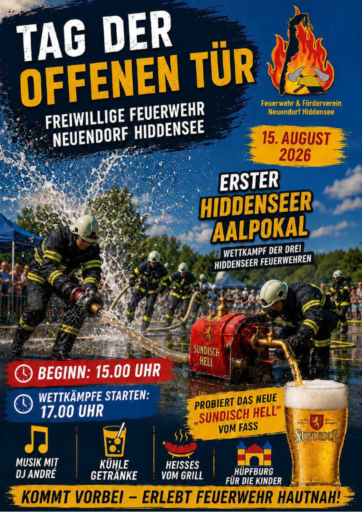Tag der offenen Tür - Freiwillige Feuerwehr Neuendorf