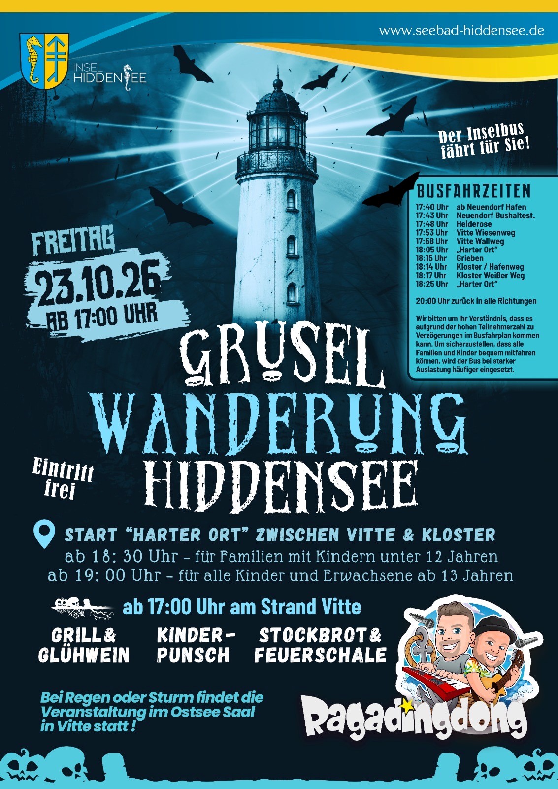 Hiddenseer Gruselwanderung