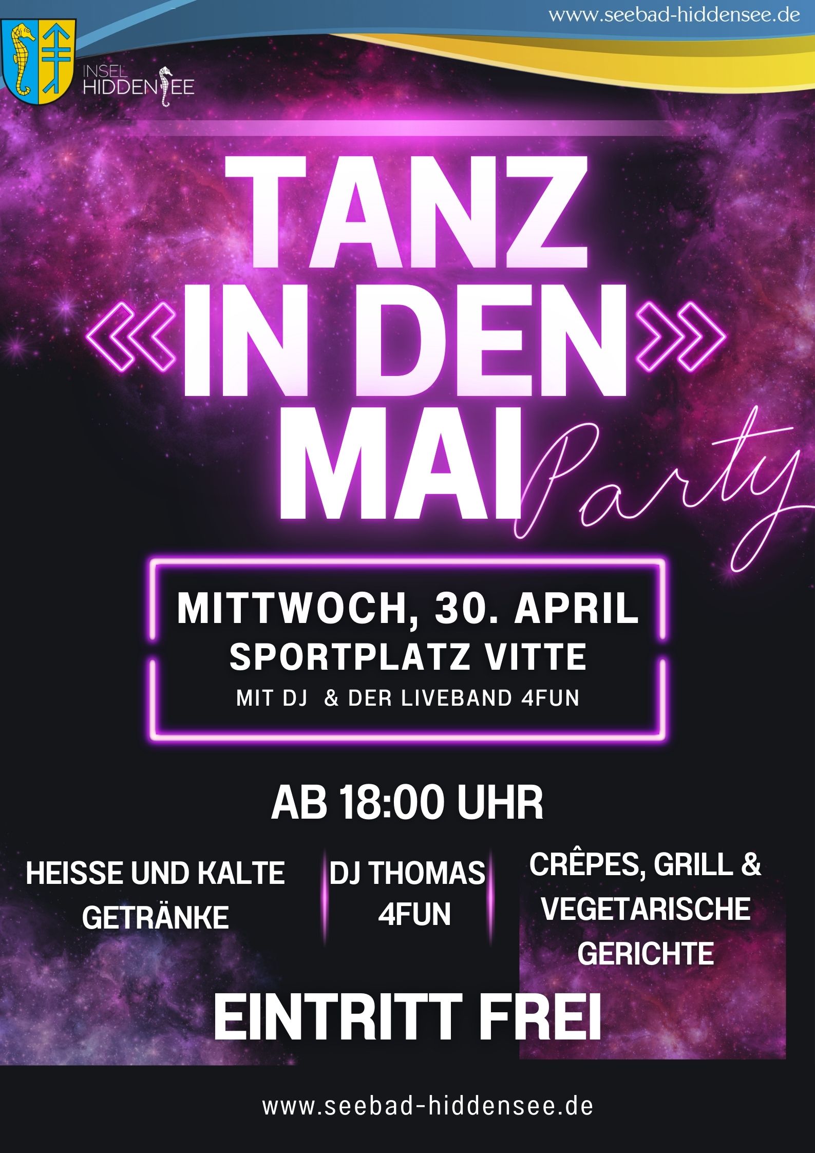 Tanz in den Mai - Eintritt frei