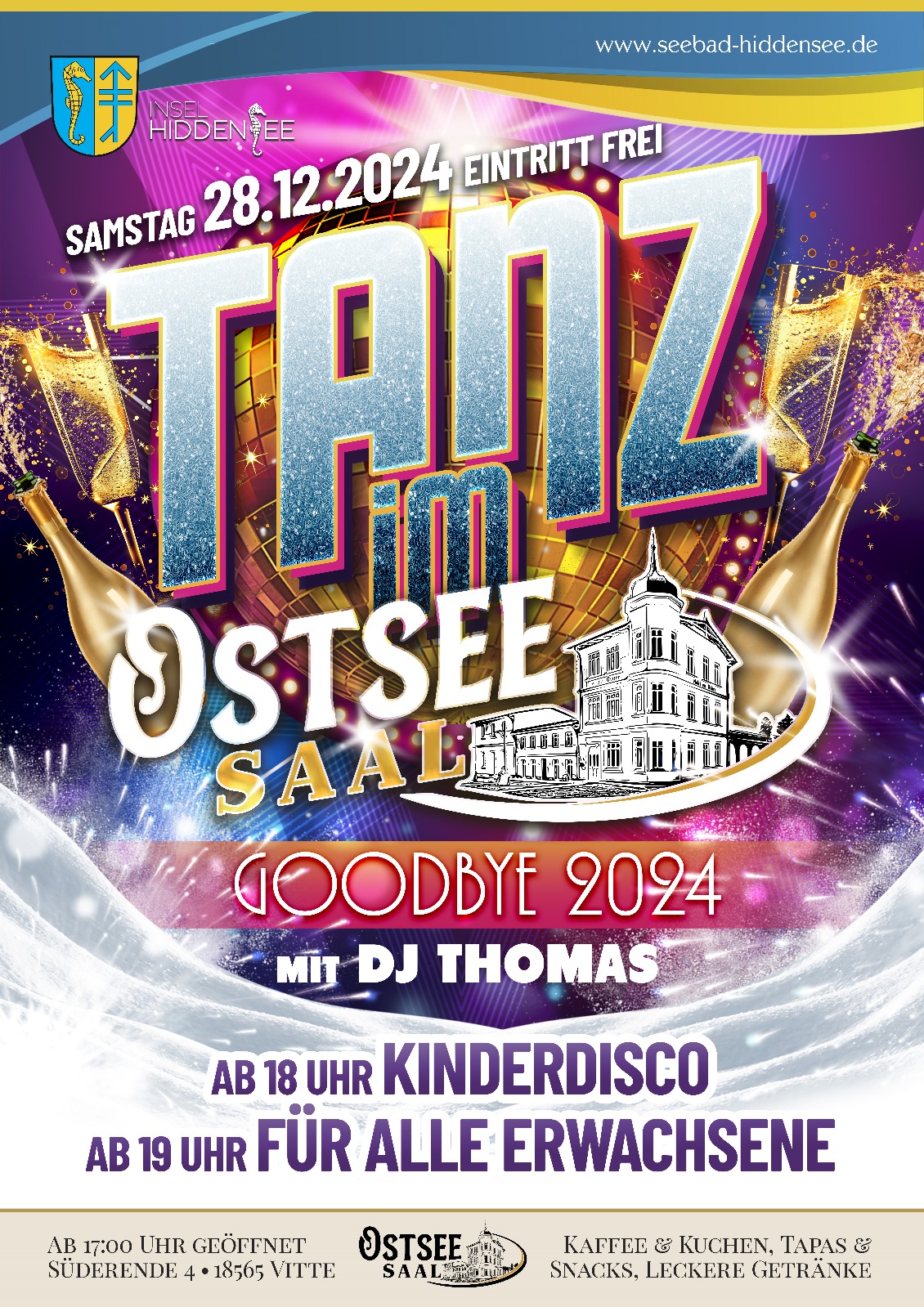 Tanz im Ostsee Saal - Goodbye 2024