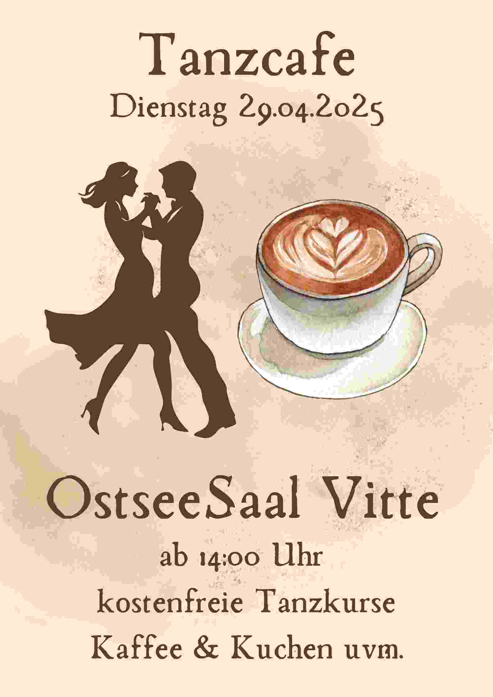 TanzeCafe im OstseeSaal Vitte
