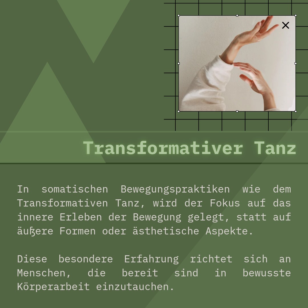 Tanz-aus-der-Reihe: Transformativer Tanz mit Kathi