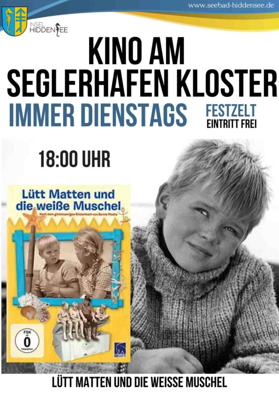 Kino am Seglerhafen Kloster - Lütt Matten & die weiße Muschel - Eintritt frei
