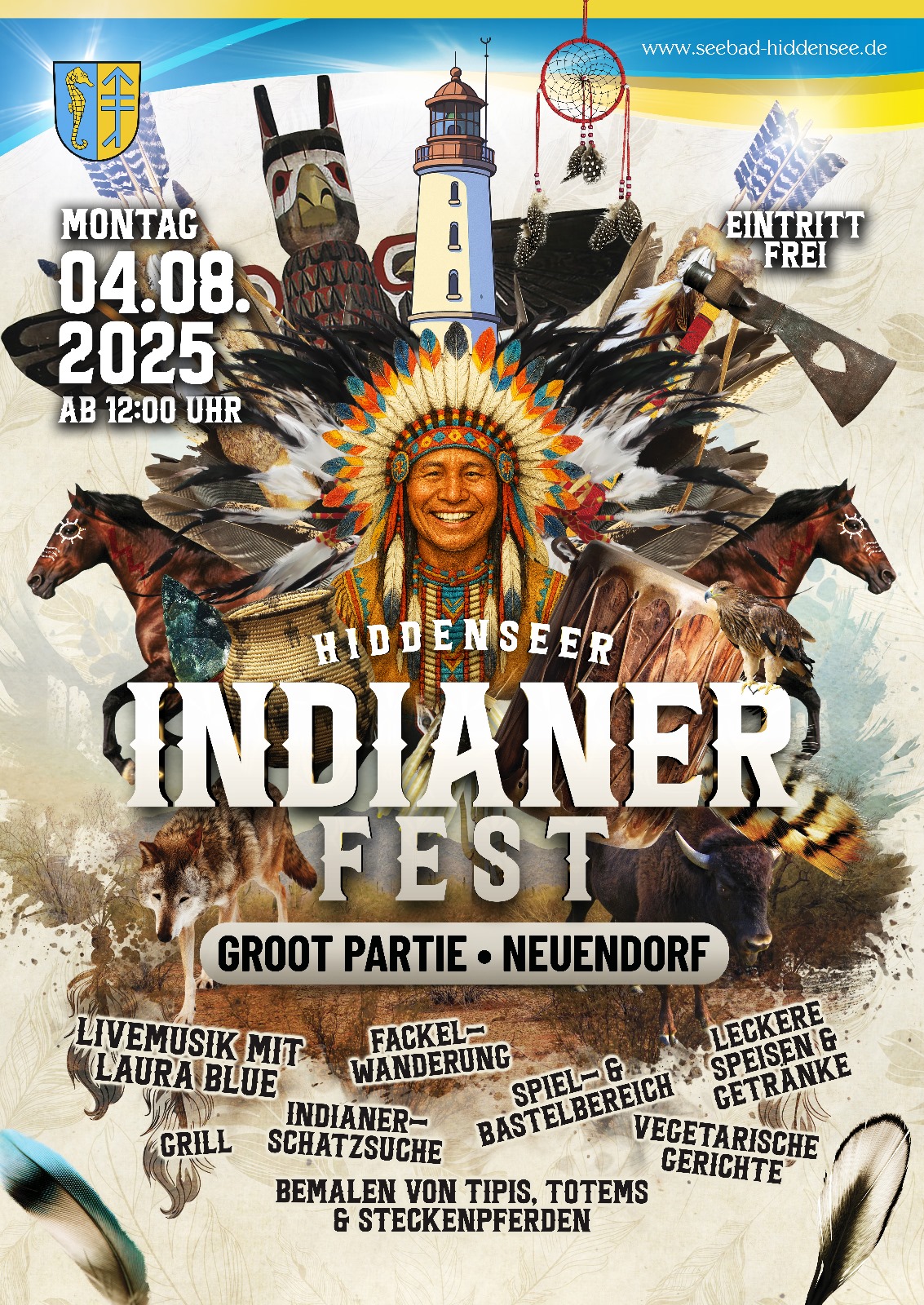 Hiddenseer Indianerfest