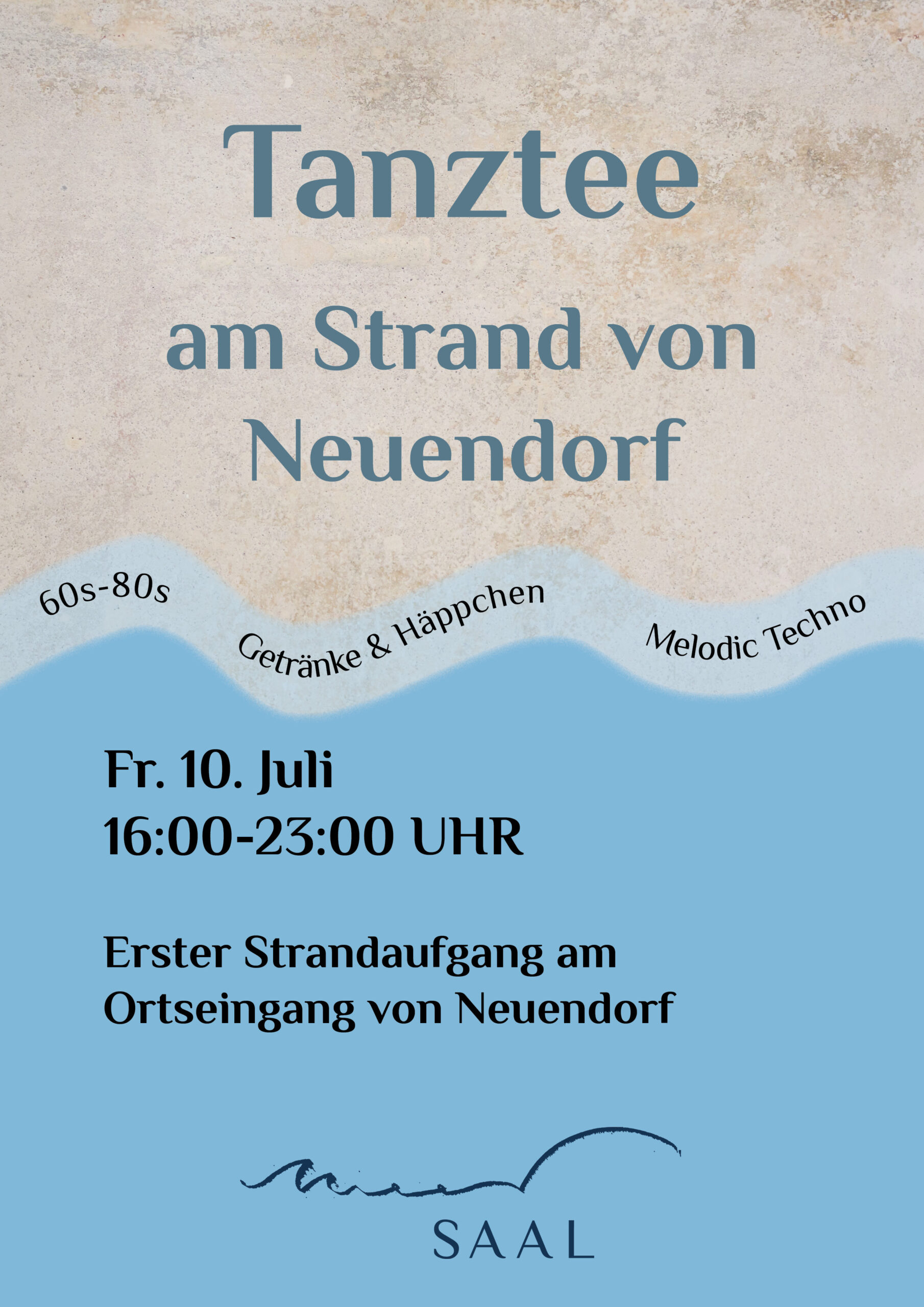 Tanztee am Strand von Neuendorf