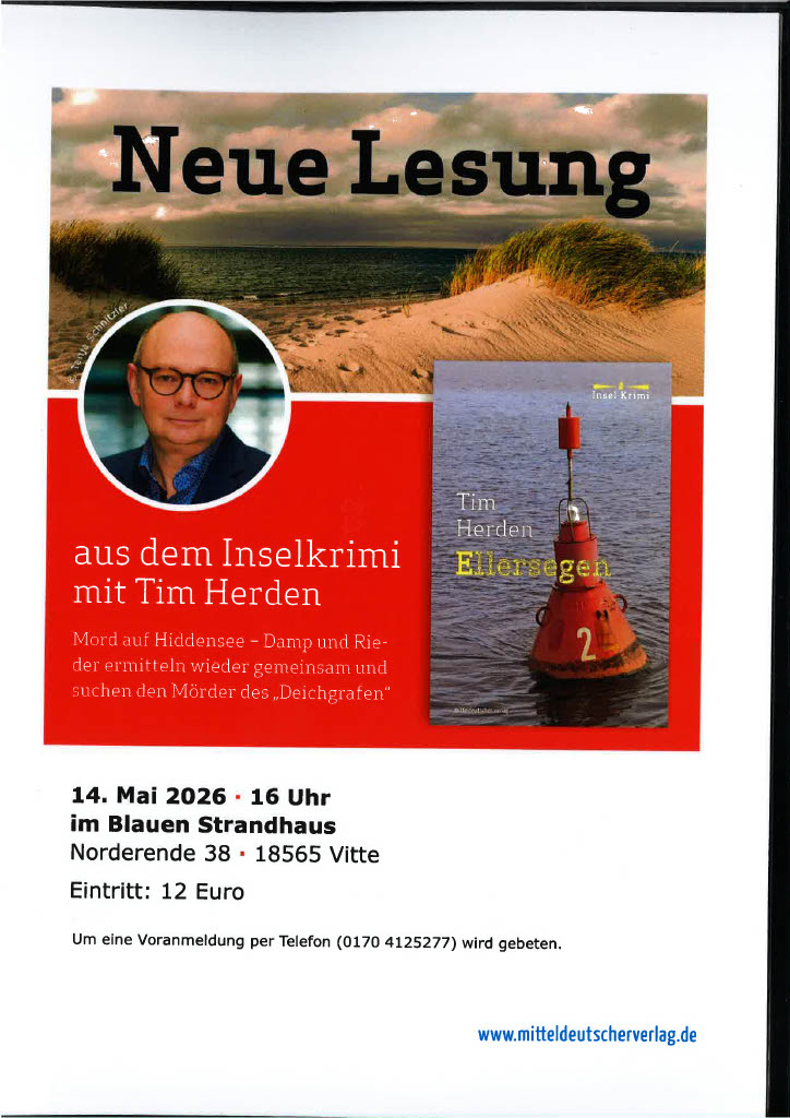 Krimilesung mit Autor Tim Herden 