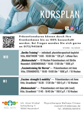 Geräte Training - individuell, physiotherapeutisch begleitet