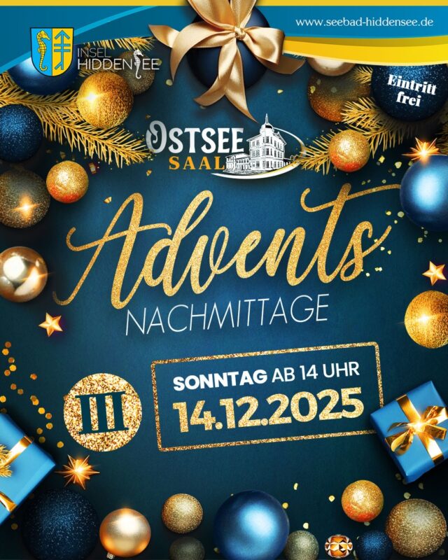 Adventsnachmittag im Ostsee Saal