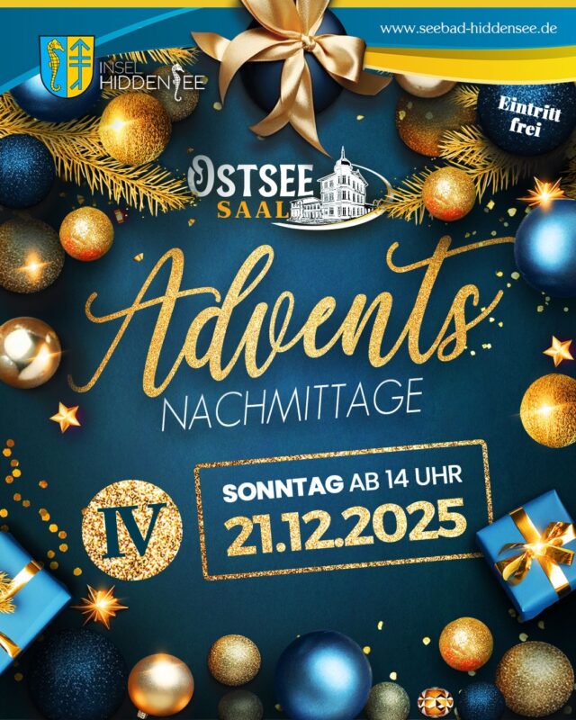 Adventsnachmittag im Ostsee Saal