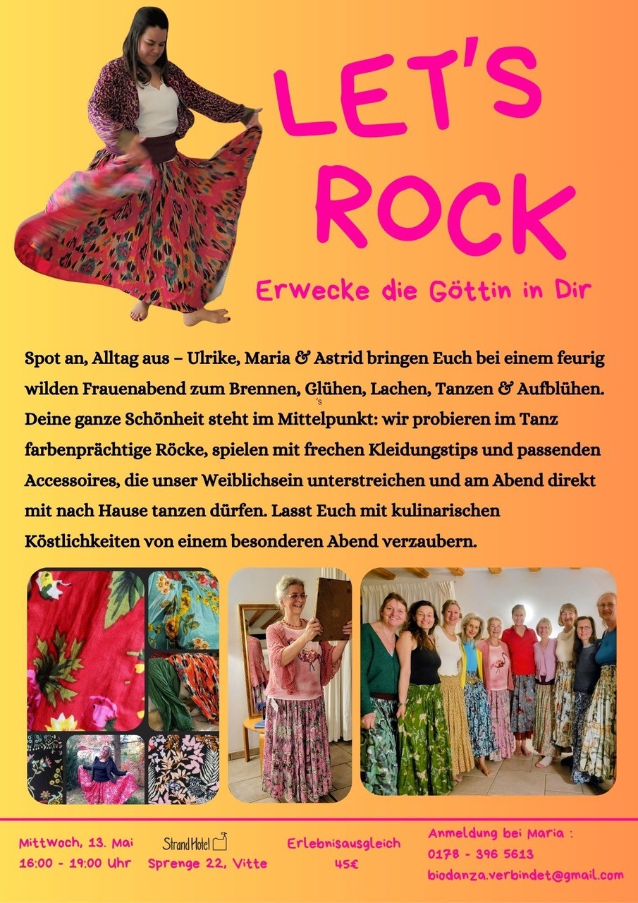 Let’s Rock Hiddensee - Erwecke die Göttin in Dir