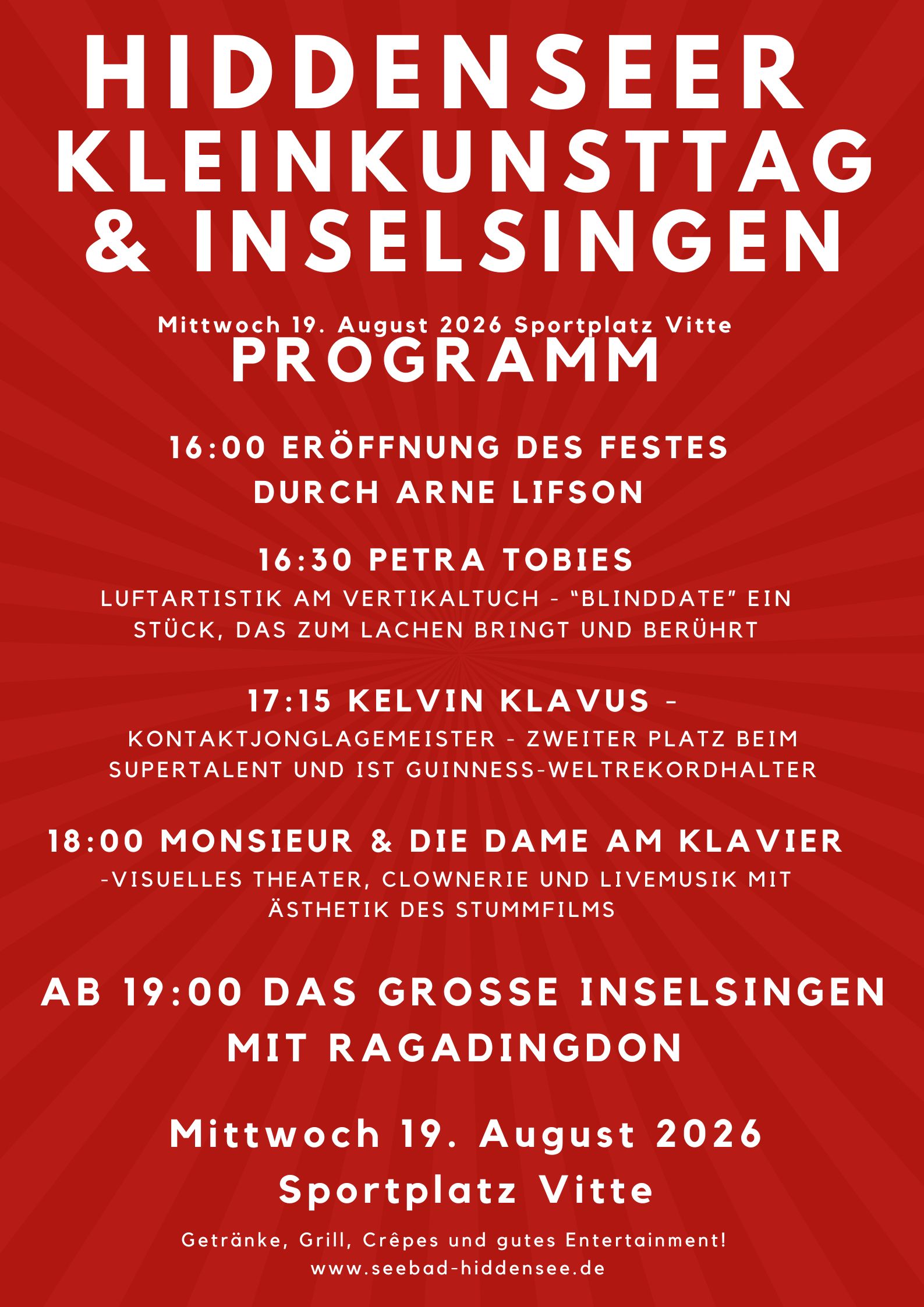 Das große Inselsingen